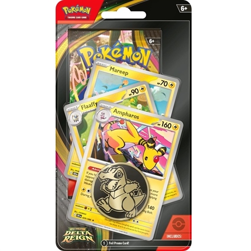 Delta Reign - Premium Checklane Blister - Ampharos Line - Pokemon kort